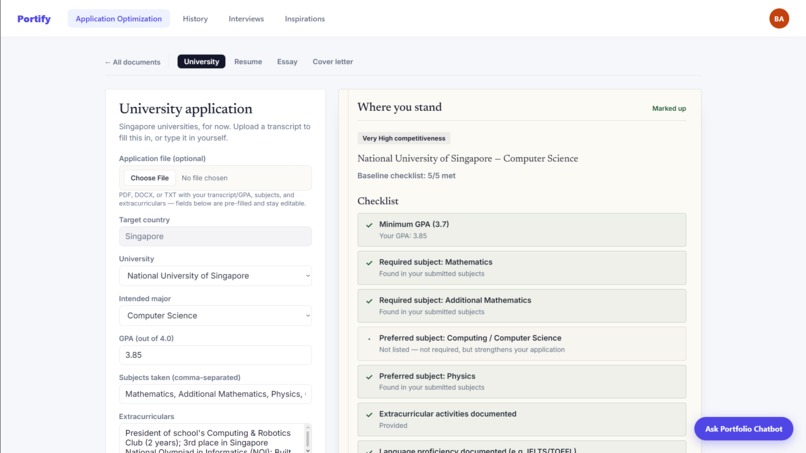 Portify – screenshot 4