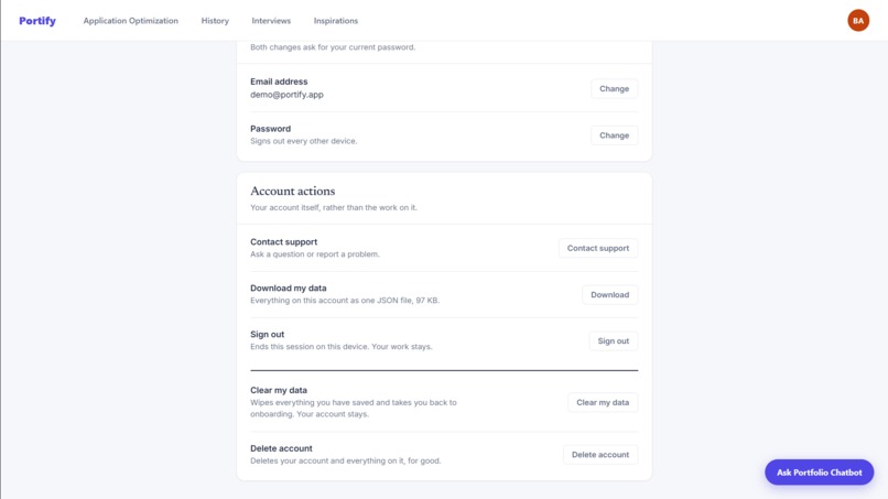 Portify – screenshot 9