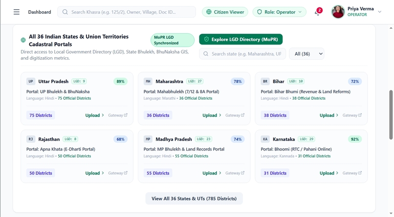 bhusetu : land record digilization – screenshot 1