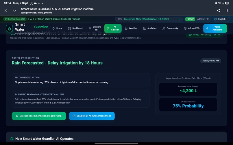 Smart Water Guardian – screenshot 8