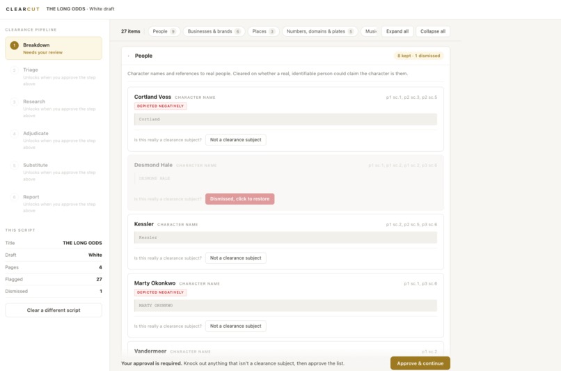 CLEARCUT – screenshot 3