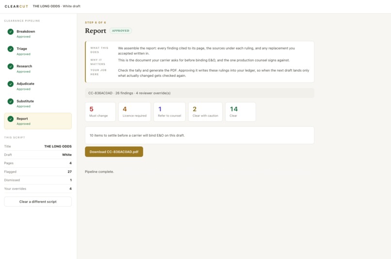 CLEARCUT – screenshot 13