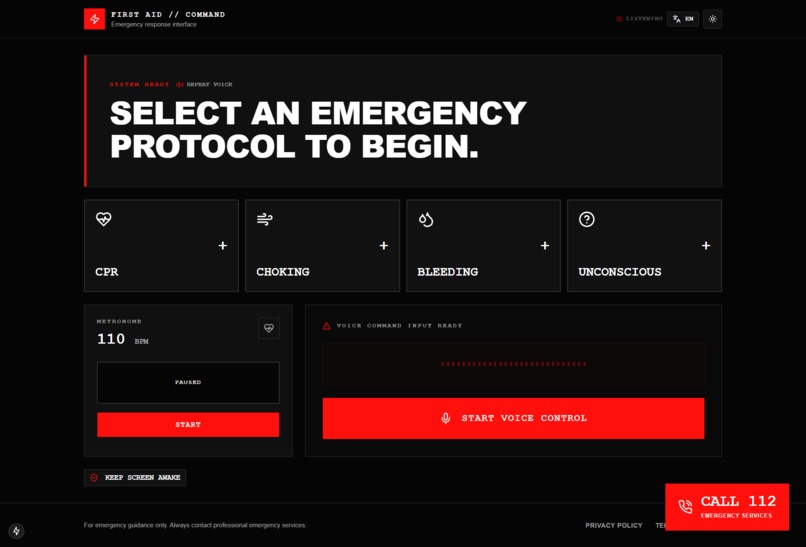 LifeLine Voice – screenshot 1