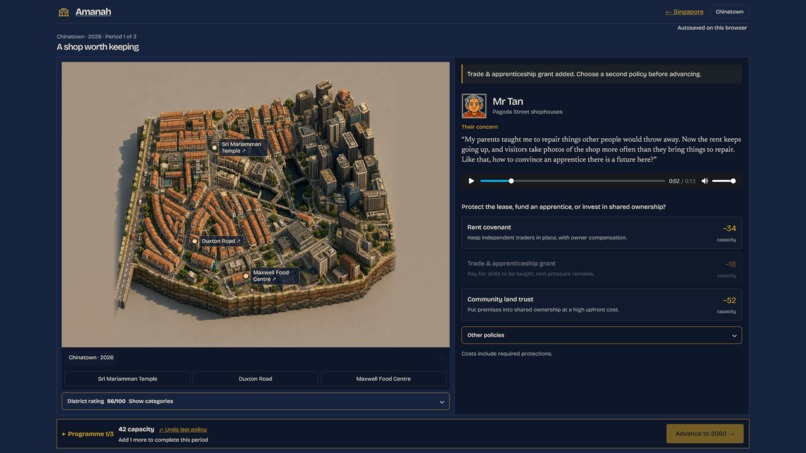 Amanah – screenshot 2