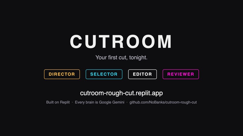 CUTROOM – screenshot 1