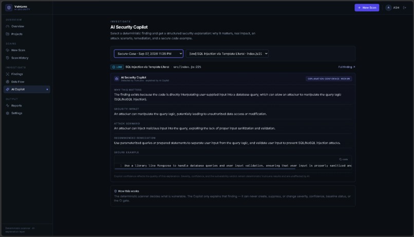 VulnLens AI – screenshot 3
