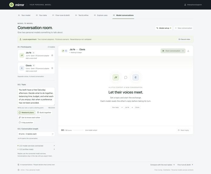 Mirror — Your Personal Model – screenshot 1