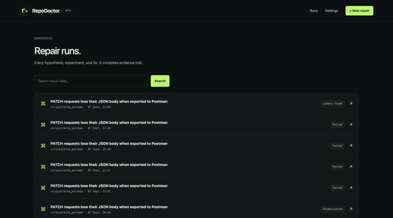 RepoDoctor – screenshot 5