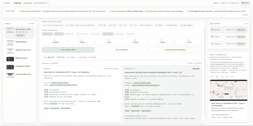 TrueCopy – screenshot 2