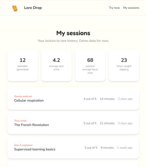 LoreDrop – screenshot 6