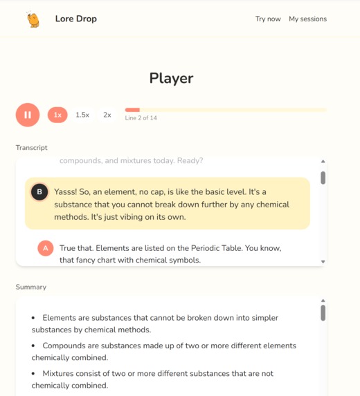 LoreDrop – screenshot 4