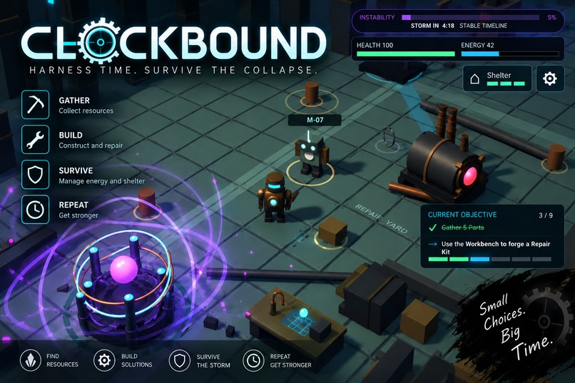 Clockbound Game Prototype – screenshot 1