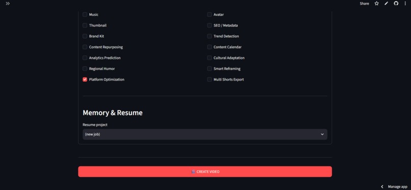AI Video Agent – screenshot 1