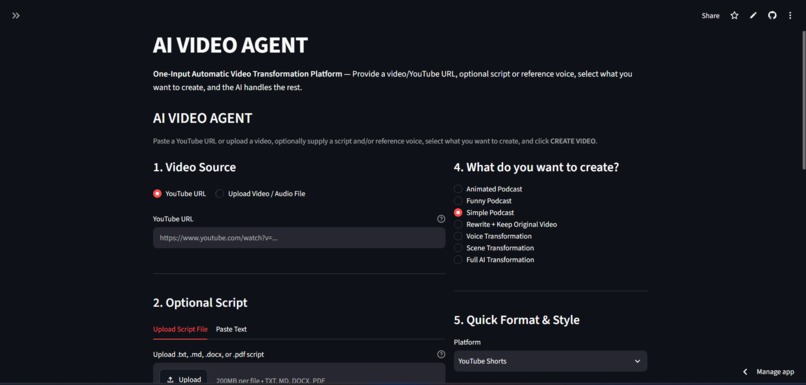 AI Video Agent – screenshot 6