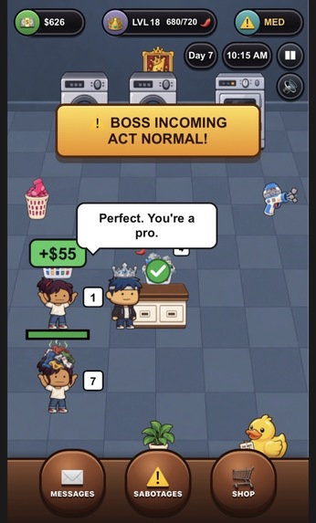 Sabotage King: Laundromat Mayhem – screenshot 5