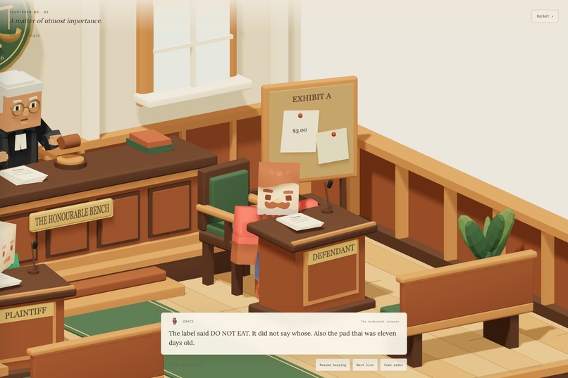 Small Claims Court – screenshot 2