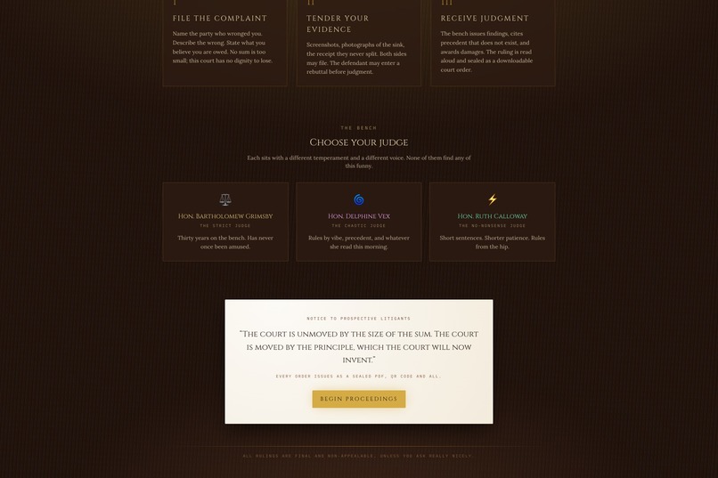 Small Claims Court – screenshot 7