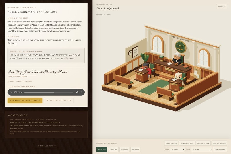 Small Claims Court – screenshot 9