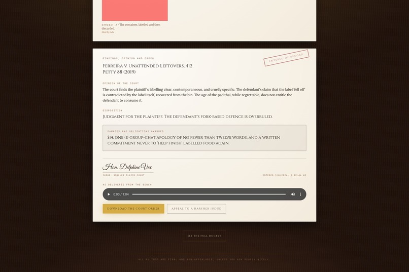 Small Claims Court – screenshot 15
