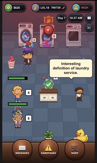 Sabotage King: Laundromat Mayhem – screenshot 8