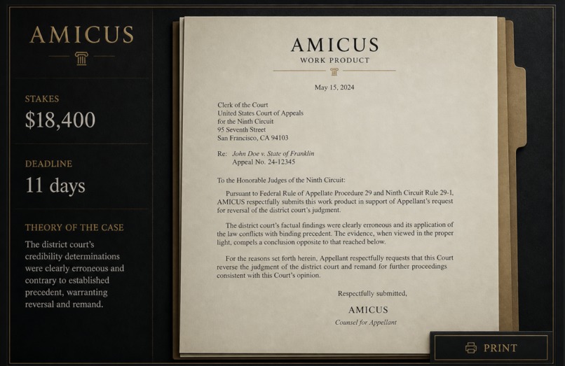 Amicus – screenshot 4