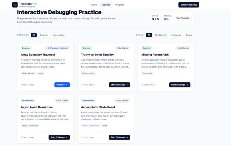 TraceTutor AI – screenshot 1