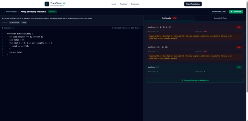 TraceTutor AI – screenshot 2