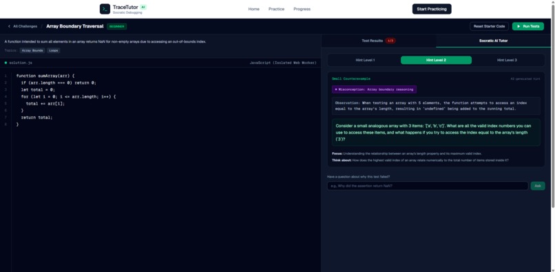 TraceTutor AI – screenshot 3
