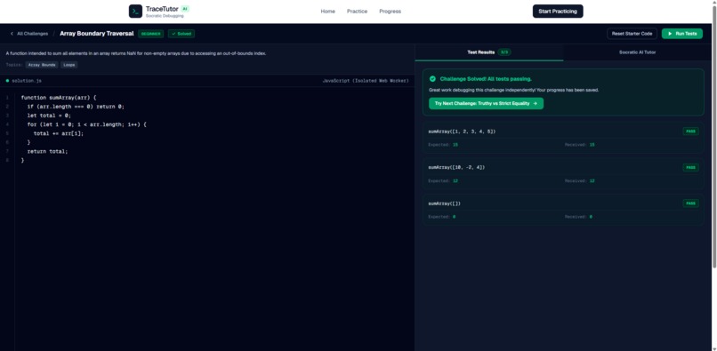 TraceTutor AI – screenshot 4