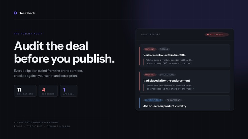 DealCheck – screenshot 1