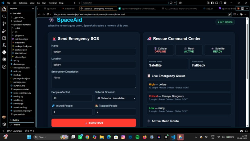SpaceAid – screenshot 3