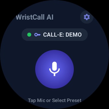 WristCall AI – screenshot 1