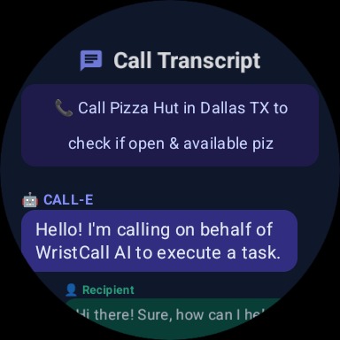 WristCall AI – screenshot 5