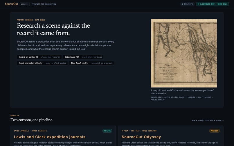 SourceCut – screenshot 1