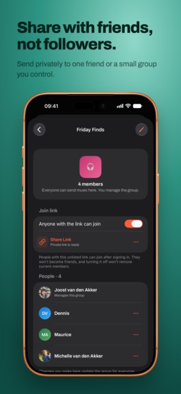 Auxed: Music Recommendations – screenshot 1