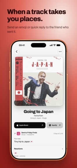 Auxed: Music Recommendations – screenshot 2