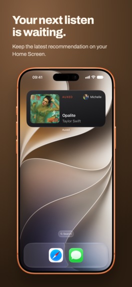 Auxed: Music Recommendations – screenshot 3