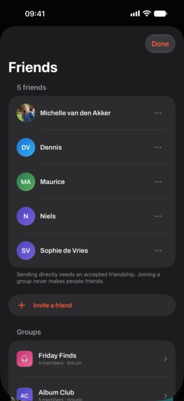 Auxed: Music Recommendations – screenshot 8