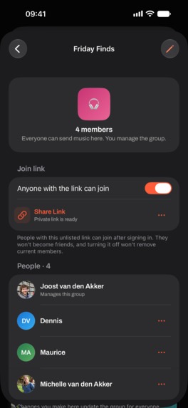 Auxed: Music Recommendations – screenshot 9