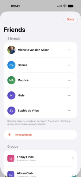 Auxed: Music Recommendations – screenshot 10