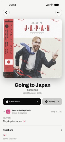 Auxed: Music Recommendations – screenshot 11