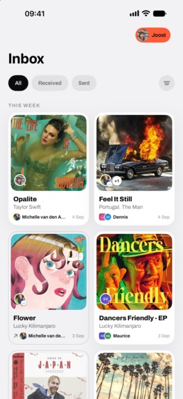 Auxed: Music Recommendations – screenshot 13