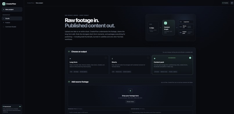 Creator Flow AI – screenshot 1