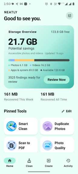 Neatly — Reclaim storage safely – screenshot 1