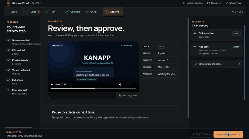 RevisionProof – screenshot 10