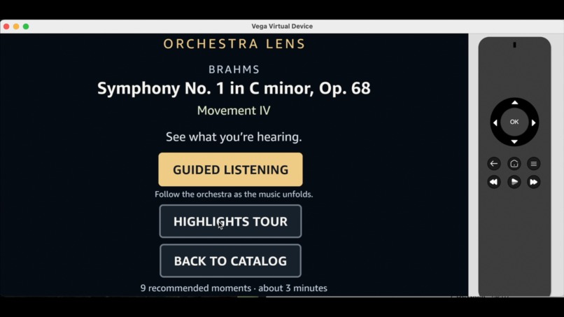 Orchestra Lens - Automatic Highlights and Guided Scores – screenshot 1