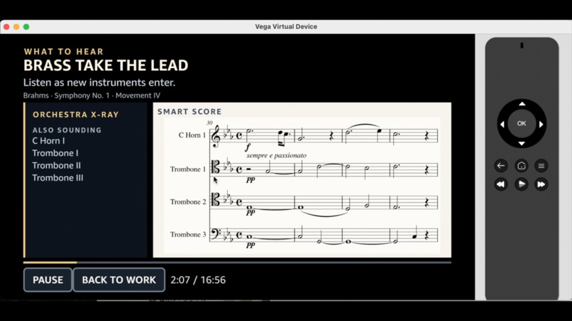 Orchestra Lens - Automatic Highlights and Guided Scores – screenshot 3