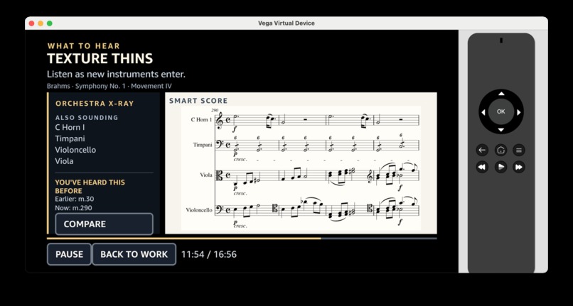 Orchestra Lens - Automatic Highlights and Guided Scores – screenshot 4