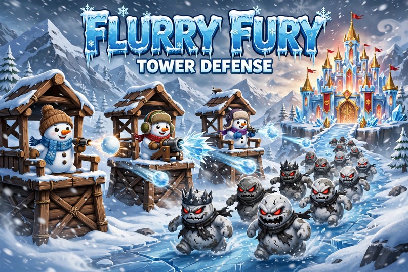 Flurry Fury (Tower Defense)  – screenshot 1