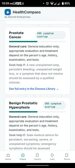 Health Compass – screenshot 1